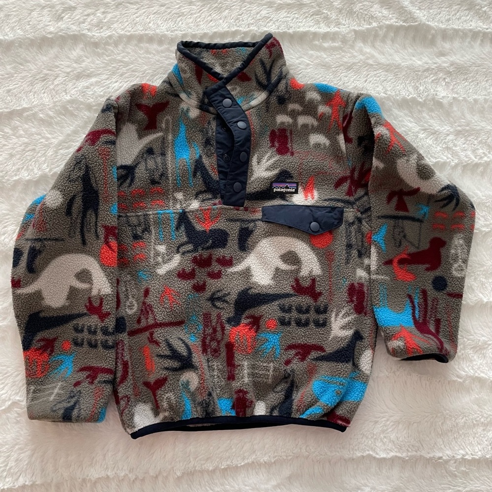 Kids Patagonia Synchilla Snap-T